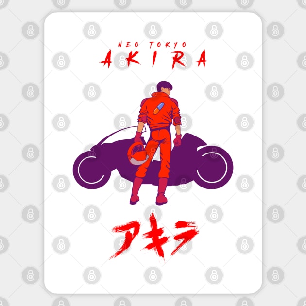 119 Akira Sticker by Yexart